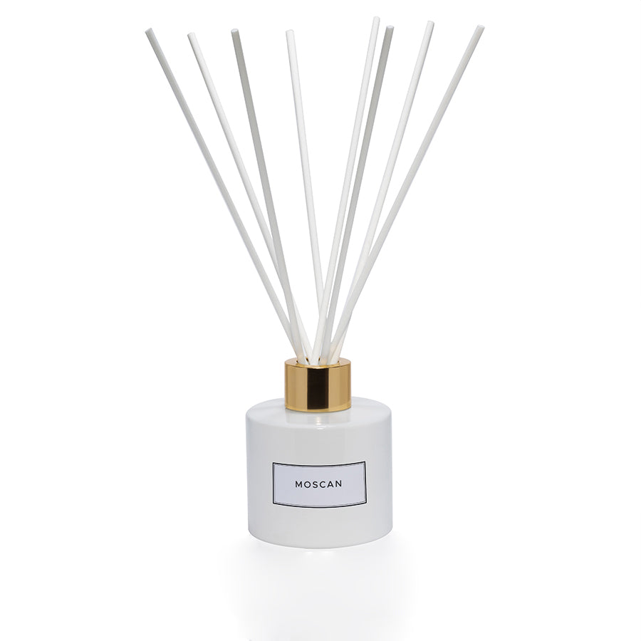 MYKONOS - White Musk & Amber - Scented Reed Diffuser